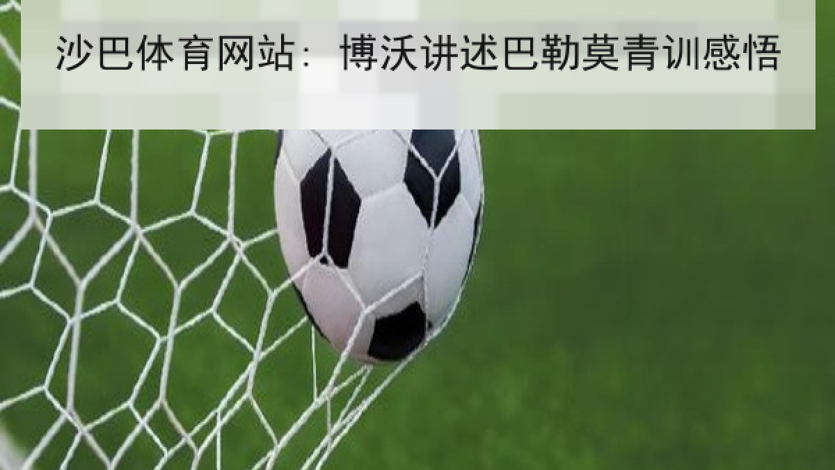 沙巴体育网站: 博沃讲述巴勒莫青训感悟